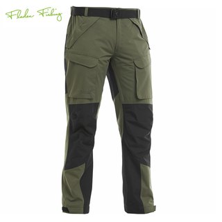 Fladen Authentic Trousers Outdoorhose Green/Black XS