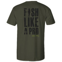 Fladen Maxximus T-Shirt Hungry Pike Green