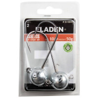 Fladen Fishing Jig Head 50g Gr.10/0 2 Stück