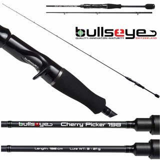 Bullseye Cherry Picker Cast Rute 1,98m 3-21g