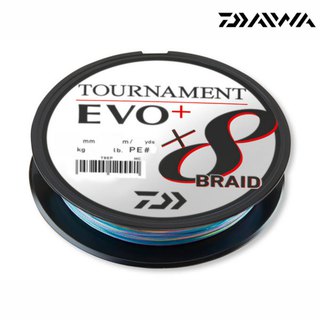 10m 0,26mm/19,8 kg Multicolor Daiwa Tournament X8 Braid Evo+