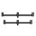 Fox Black Label Slim Buzzer Bar 3 Ruten standard ( 220/250mm )