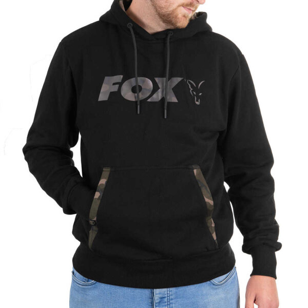 Fox Hoody Black Camo Gr.L