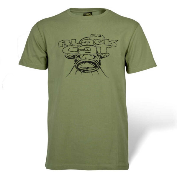 Black Cat Military Shirt Grün Gr.M
