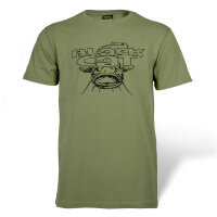Black Cat Military Shirt Grün Gr.M