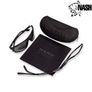 Nash Black Wraps with Grey Lenses