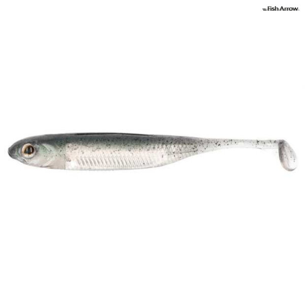 Fish Arrow Flash-J Shad 4" Neon Green / Silver