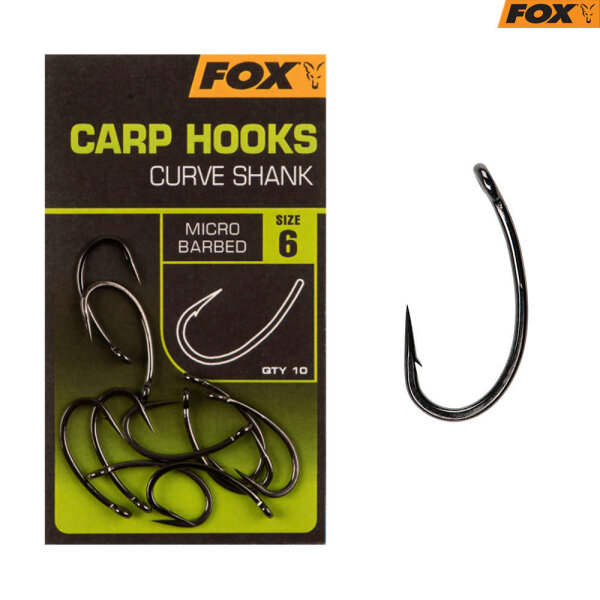 Fox Carp Hooks Curve Shank Gr.4