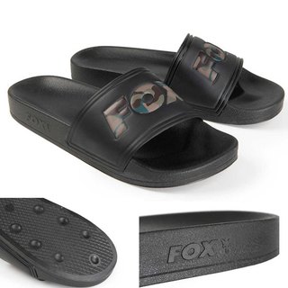 Fox Sliders Black Badelatschen Gr.46