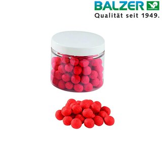 Balzer Method Feeder Mini Boilies Pop Ups 10mm Erdbeer (Rot)
