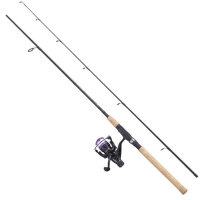 Angelset Combo Vantage Black Carbon 1,95m 5-25g Rolle 3200 0,25mm