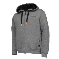 Savage Gear Classic Zip Hoodie Grey Melange Gr.XXL