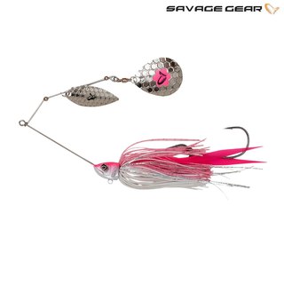 Savage Gear DaBush Spinnerbait 21cm 55g Pink Silver