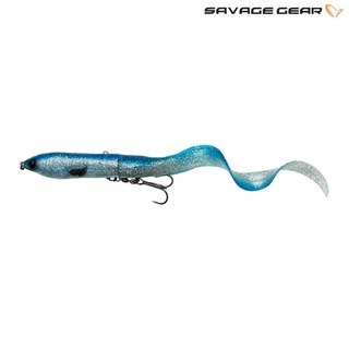 Savage Gear 3D Hard Eel 17cm 50g Slow Sinking Blue Silver