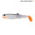 Savage Gear Cannibal Shad 8cm 5g White/Black