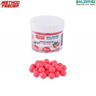 Balzer Method Feeder Boilies 10mm Rot-Tutti Frutti