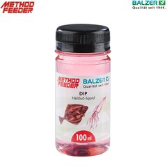 Balzer Method Feeder Dips 100ml Pink-Heilbutt-Tintenfisch