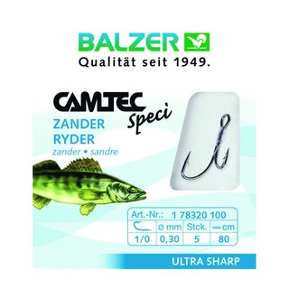 Balzer Camtec Zander Ryderhaken 80cm