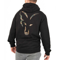 Fox LW Black Camo Print Zip Hoody Gr.XXXL