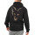 Fox LW Black Camo Print Zip Hoody Gr.XXXL
