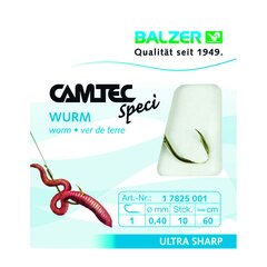 Balzer Camtec Wurmhaken 60cm Gr.6 0,30mm