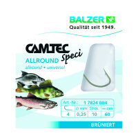 Balzer Camtec Allroundhaken 60cm Gr.10 0,18mm
