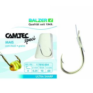 Balzer Camtec Maishaken 60cm Gr.2 0,30mm