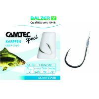 Balzer Camtec Karpfenhaken Extra Stark 70cm