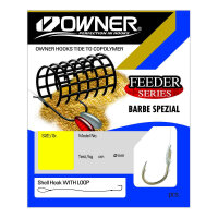 Owner Feeder Barbe Spezialhaken gebunden 100cm FRL-044...