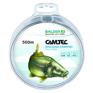 Balzer Camtec Speciline Karpfen 400m 0,35mm 10,8kg