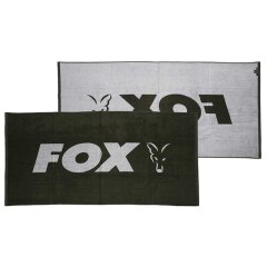 Fox Beach Towel Grün / Silber 160x80cm