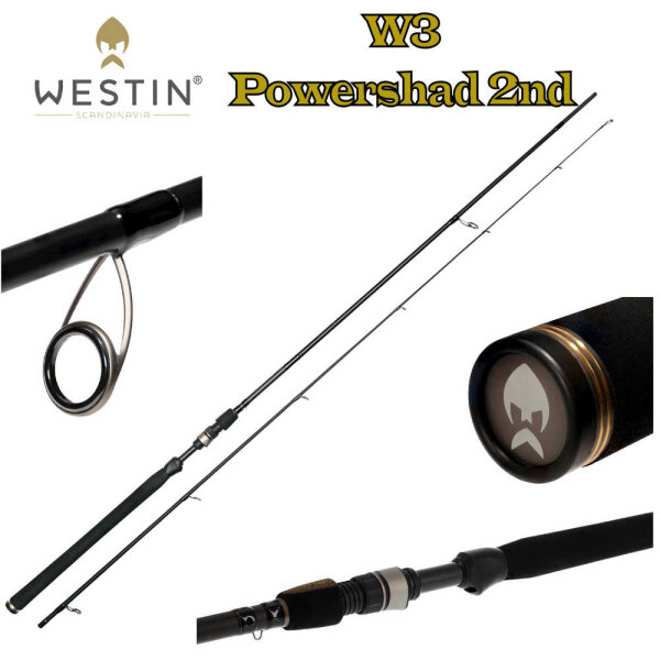 Westin W3 Powershad 2nd Rute MH 2,40m / 15-40g
