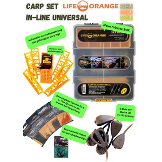 Life Orange Carp Set Inline Universal