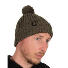 Fox Merino Bobble Hat Mütze