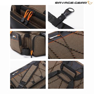 Savage Gear System Box Bag XL 3 Boxes 25x67x46cm 59l