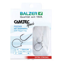 Balzer Camtec Feeder mit Madenring 80cm Gr.10 0,24mm
