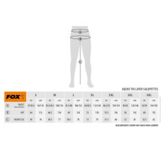 Fox Aquos Tri Layer Salopettes Latzhose