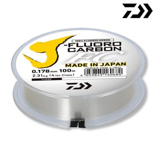 Daiwa J-Fluorocarbon Leader 0,352mm 7,7kg 100m transparent