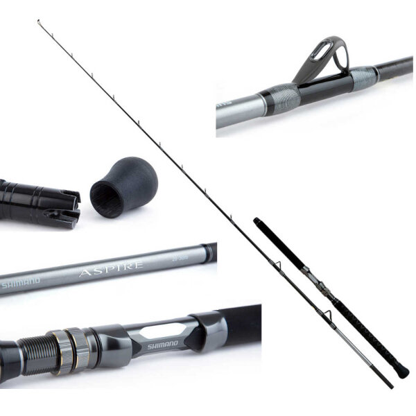 Shimano Rod Aspire Boat Slim 2,29m 12-20lb 1+1pc