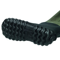 Kinetic Wathose Atmungsaktiv mit Stiefel und Profilsohle Gr. L 42 / 43