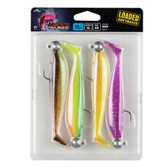 Fox Rage Ultra UV Zander Pro Shad Loaded Mixed Colour...