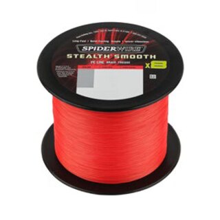 10m Spiderwire Stealth Smooth x8 Code Red 0,07mm / 6,0kg