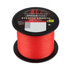 10m Spiderwire Stealth Smooth x8 Code Red 0,13mm / 12,7kg