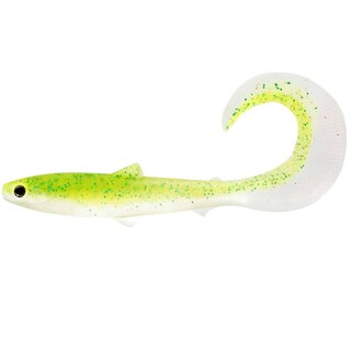 Westin BullTeez Curltail Gummifisch 10cm 2pcs Sparkling Chartreuse