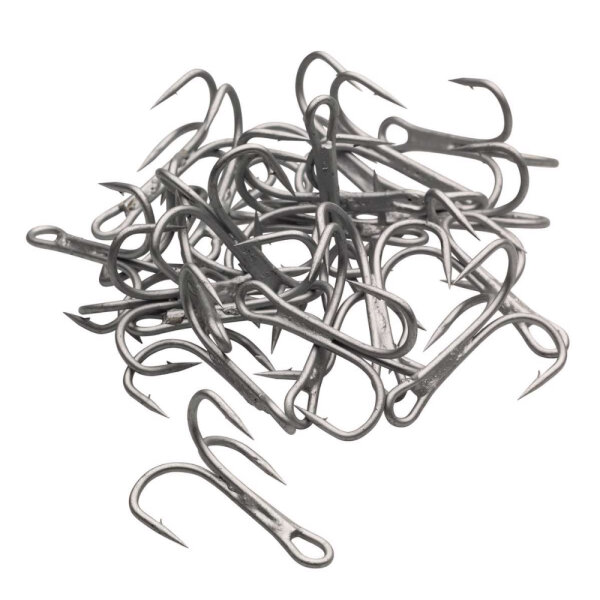 Kinetic Treble Sea Hook 3X Perma Steel Meeresdrilling Bulk 18stk. 3/0