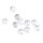 Spro Round Smooth Glass Beads Clear Diamond 6mm