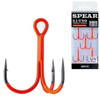 BKK Spear-21 UVO Hook Drilling Size 4 (Pack of 6)