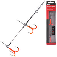 BKK BB Trigger 21 UVO Stinger Rig Size 1/0 (Pack of 1)