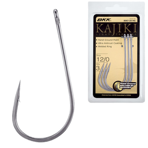BKK Kajiki Light Trolling Hook Size 8/0 (Pack of 5)