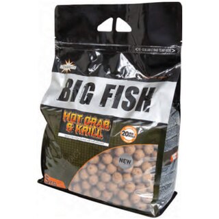 Dynamite Baits Hot Crab & Krill Boilie 20mm 5kg